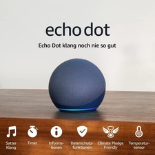 Echo Dot (5. Gen., 2022) | Smarter WLAN- und Bluetooth-Lautsprecher mit Alexa