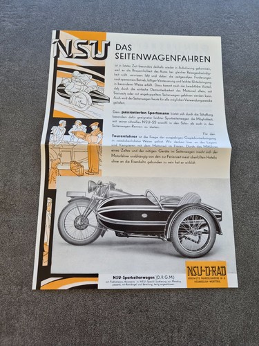Nsu seitenwagenprogramm 1933 - nsu,
