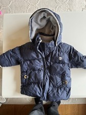 Kinder Timberland Winterjacke Blau Größe 86