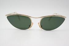 Vintage Sonnenbrille CUTLER AND GROSS OF LONDON Vintage Gold Halbrand sunglasses