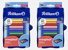 2x Pelikan Creaplast Knete in