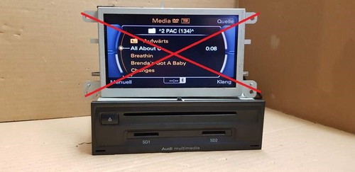 Audi navi d3 mmi 3g - a8,