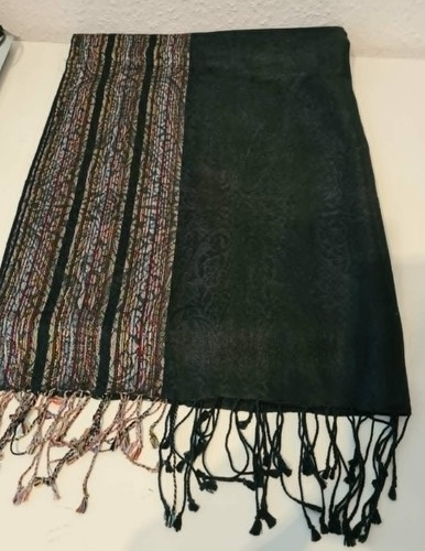 Pashmina herren schal schwarz - herren,
