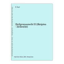 Zivilprozessrecht II (Skripten