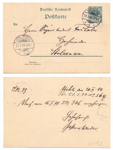 136479 ganzsache 36 - p,