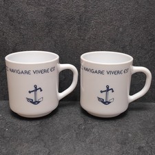2x Arcopal Tasse Navigare