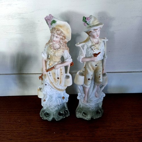 Alte bemalte bisquit - alte,