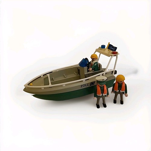 Playmobil 4471 zollboot aus - playmobil,