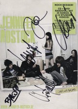 Autogramm jennifer rostock - autogramm,