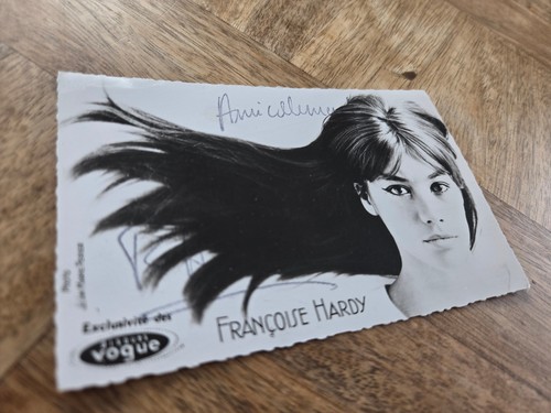 Autogramm françoise hardy - autogramm,