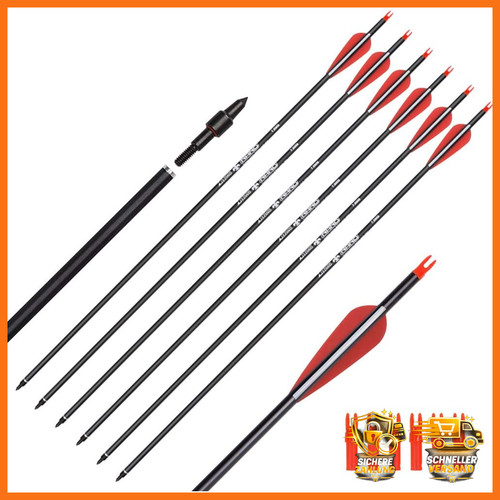 Carbonpfeile zoll - carbonpfeile, 28-31