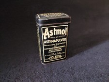 Alte Blechdose Astmol