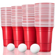 Rote Partybecher 250 Stück