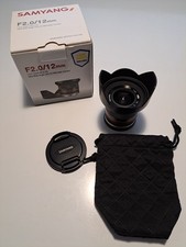 Samyang 12mm f/2,0 NCS CS Objektiv für Sony E-Mount - Schwarz