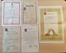 Konvolut alte Dokumente