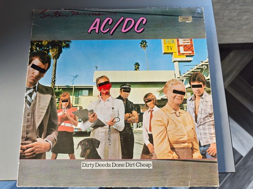 Vinyl dirty deeds - ",