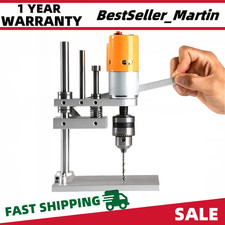 Micro Tischbohrmaschine regelbare Tischbohrmaschine Mit B12 Bohrfutter 775 Motor