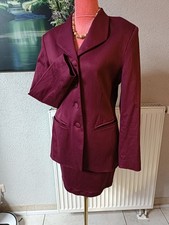 Frou Frou Damenkostüm Weinrot