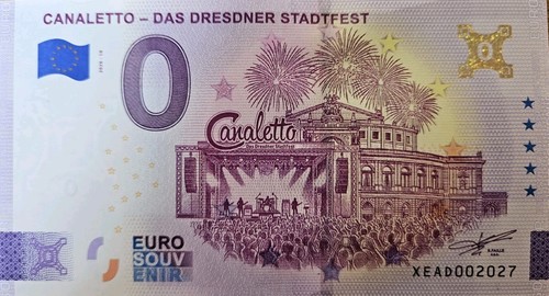 Euro schein canaletto das - euro,