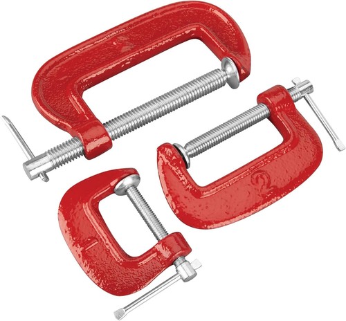 Schraubzwinge 3er set mini - set,