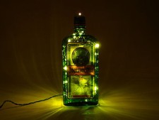Jägermeister - Flaschen Lampe neue Etikettversion, mit 80 LEDs Weiß L2-80ws