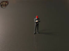 1/87 Teufel Dämon Figur Satan Lucifer Halloween Mann Anzug Diorama H0 HO