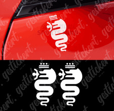 2x 10 cm Aufkleber passend