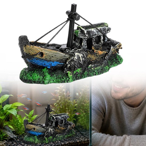 Aquarium resin schiffswrack - resin,