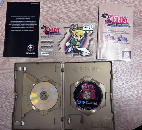 Nintendo gamecube zelda wind - nintendo,