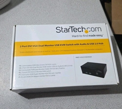 Startech com port - port, dvi