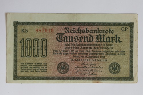 215 reichsbanknote 1000 - -,