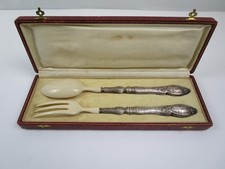 Jugendstil Salatbesteck -