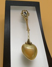 Andenkenlöffel Emaille 800er