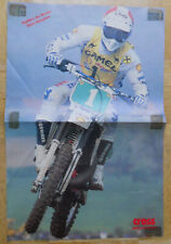 KTM MX 250 1985 Heinz Kinigadner Vintage Motocross Poster Crossmagazin 125 500
