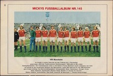 Mickys Fußball-Sammelbild 145: VfR Mannheim (Mannschaftsfoto) Z 2