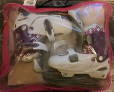 Schlittschuhe Gr. 30-33 verstellbar Crivit rosa Mädchen