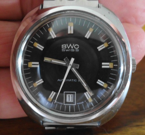 Vintage herrenuhr bwc swiss - vintage, "bwc"