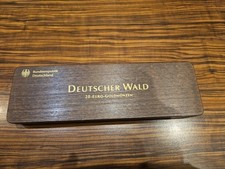 Edle Münzbox aus Buchenholz