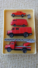 ESPEWE  Feuerwehr Set DDR  H0 in OVP Geschenkpackung