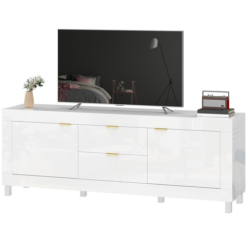 Homcom schrank lowboard - tv-schrank, tv