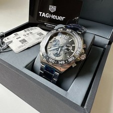 Armbanduhr Tag Heuer 43mm Grau