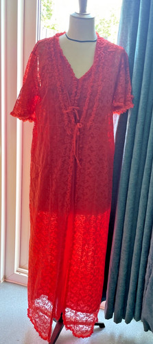 Rotes nylon französische - rotes,