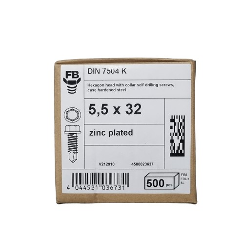 500x bohrschrauben - 500x,