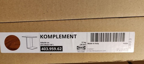 Komplement trenner 100x58 - trenner,,