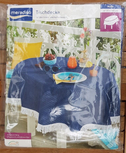 Tischdecke blau durchmesser - blau,,