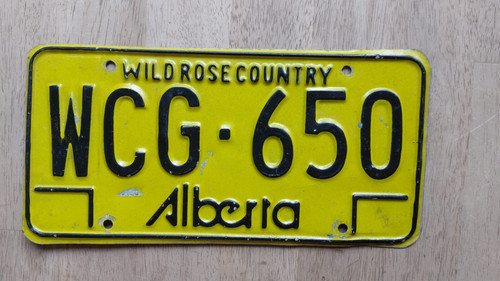 Nummernschild kanada alberta - nummernschild,