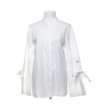 Hugo Boss, Bluse, Größe: 44, Weiß, Baumwolle/Elasthan, Einfarbig, Damen -KLq