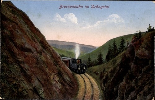 Brockenbahn drängetal - brockenbahn,