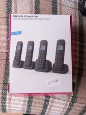 Telekom Sinus CA37 Quattro Schnurloses Einsteigerset, Neu in Geöffneter OVP