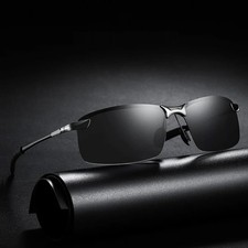 Herren Metall Sonnenbrille